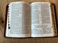 Cambridge Cameo KJV King James Ver Bible Genuine French Morocco Leather 74XRL