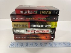 Thrillers by Joel C. Rosenberg Lot of 5 4 HC DJ 1 PB