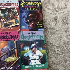 Goosebumps R.L. Stine Books Lot of 9 Scholastic Paperback 90s Horror