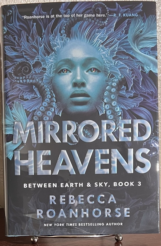 SIGNED ~ MIRRORED HEAVENS by Rebecca Roanhorse (2024, Hardcover) 1st/1st