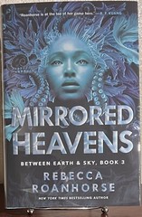 SIGNED ~ MIRRORED HEAVENS by Rebecca Roanhorse (2024, Hardcover) 1st/1st
