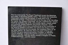 The Royal Priesthood: Book One (Volume 1) J Preston Eby Softcover 210 pages