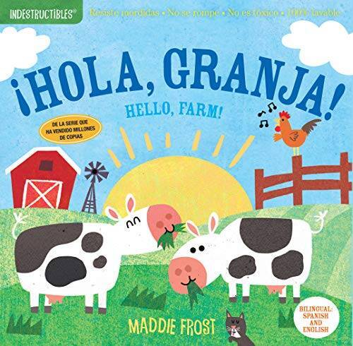 Indestructibles: Â¡Hola, granja! / Hello, Farm! (Spanish and Engl – VERY GOOD