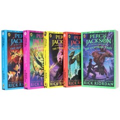 Percy Jackson And The Olympians Series By Rick Riordan 5 Books – Ages 9+ – PB