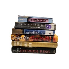 Lot of 6 Horror Books/ 4 HC/1 TP/1 MM/King/Rice/Dee/Ahlborn**Free Shipping**