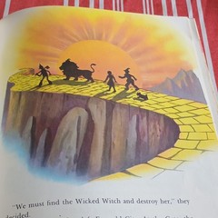 L. Frank Baum The Wizard of Oz Adapted Allen Chaffee HC 1950 I’m Illustrated