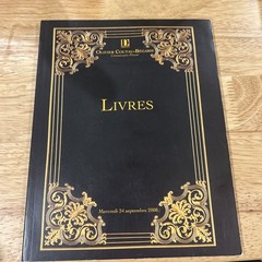LIVRES AUCTION CATALOG 2008 OLIVIER COUTAU-BEGARIE , 104 PAGES IN FRENCH