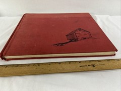 AN AGE OF BARNS BY ERIC SLOANE HARDCOVER Funk & Wagnalls Illustrated Farm Book