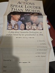 Samantha’s Theater American Girls Pastimes Director Guide Scripts Poster Y0023