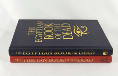 THE EGYPTIAN BOOK OF THE DEAD & TIBETAN BOOK OF THE DEAD Illustrated *Brand New*