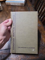 Vintage 1965 Elementary Practical Mechanics Hardcover Fourth Edition
