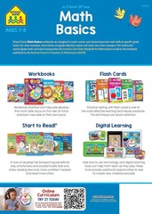 School Zone – Math Basics 2 Workbook – 64 Pages, Ages 7 to 8, 2nd Grade….