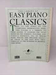 Library of Easy Piano Classics by Amsco – Plastic Comb Binding – Clean Pages