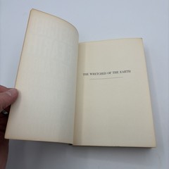 WRETCHED OF EARTH By Frantz Fanon First Evergreen Edition 1966
