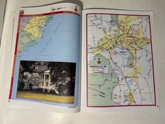 North & South Carolina Road Atlas 2004 Kappa Street Guide NC SC Universal Map