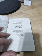 Vatican II Sunday Missal Millennium Edition Leatherette Catholic Prayer 2001