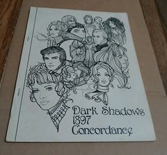 Dark Shadows Concordance 1897 TV Series Reference Guide Rare Fanzine Vintage