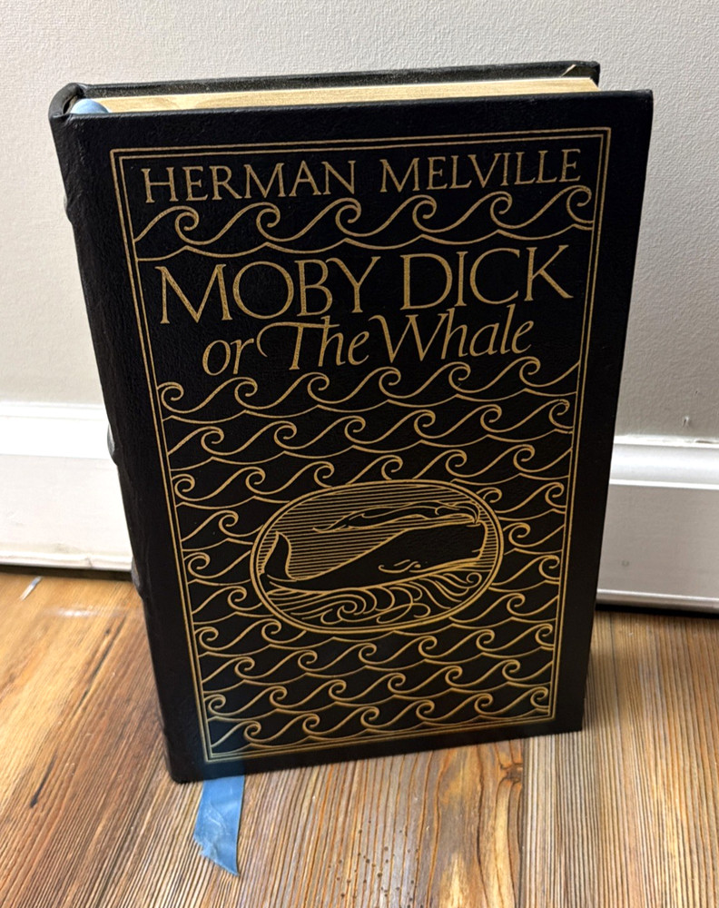 Moby Dick The Whale by Herman Melville Easton Press 1977 Leather Hardcover NEW