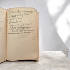 Antique Book „A Student’s History of Education” 1926 HC Inscribed