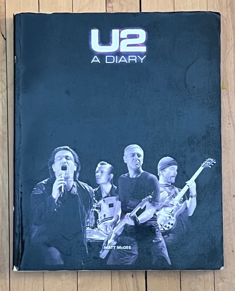 U2 – A Diary by Matt McGee Illustrated Softcover Pictorial Omnibus Press (2008)