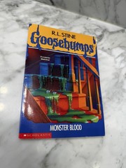 📘Goosebumps #3 Monster Blood Scholastic 1992 Book R.L. Stine First Print