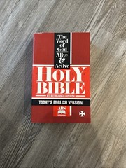 8 Copies The Word of God Alive & Active Holy Bible Today’s English Version ABS