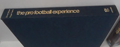 THE PRO FOOTBALL EXPERIENCE David BOSS 10.5 x 14 x 1.5 in Hardcover Coffee Table