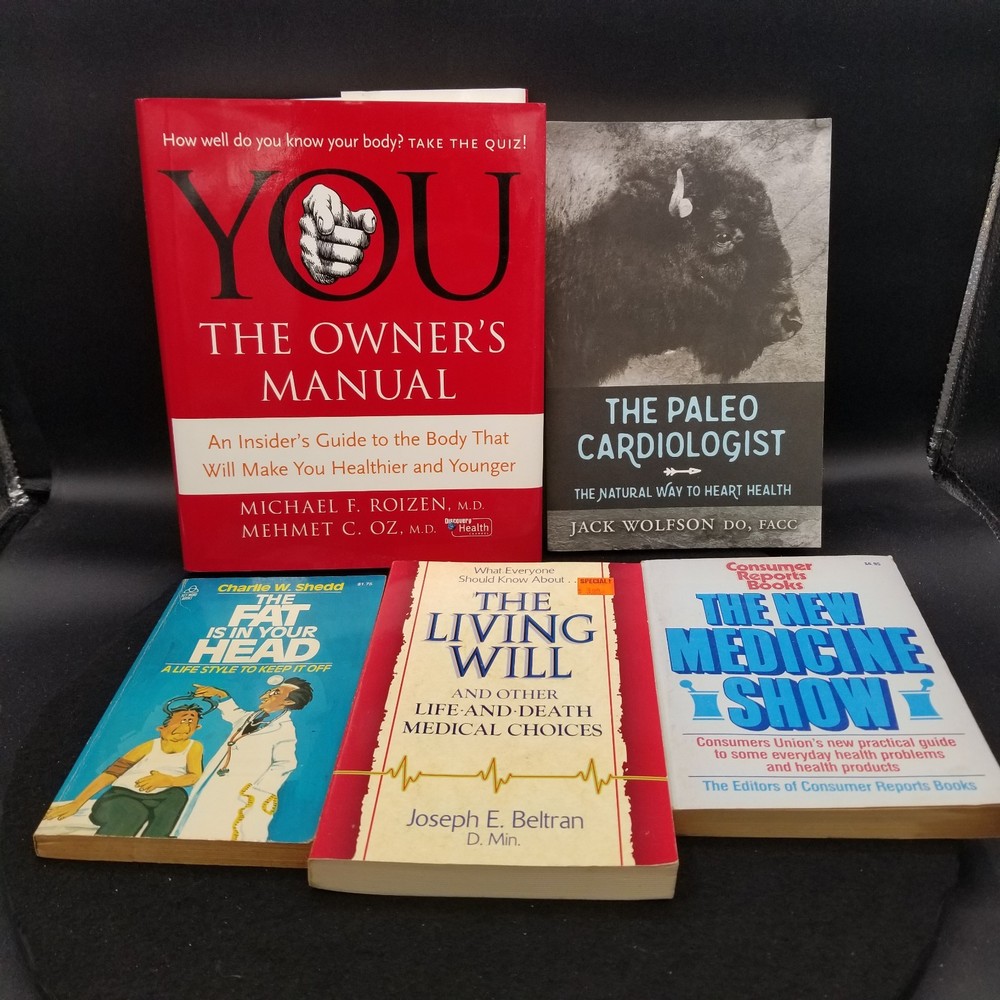 5 Health, Wellness & Practical Living Books, YOU: The Owner’s Manual, Oz, + more