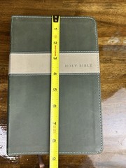 Holy Bible NLT New Living Translation Leather 2007 Tyndale Green