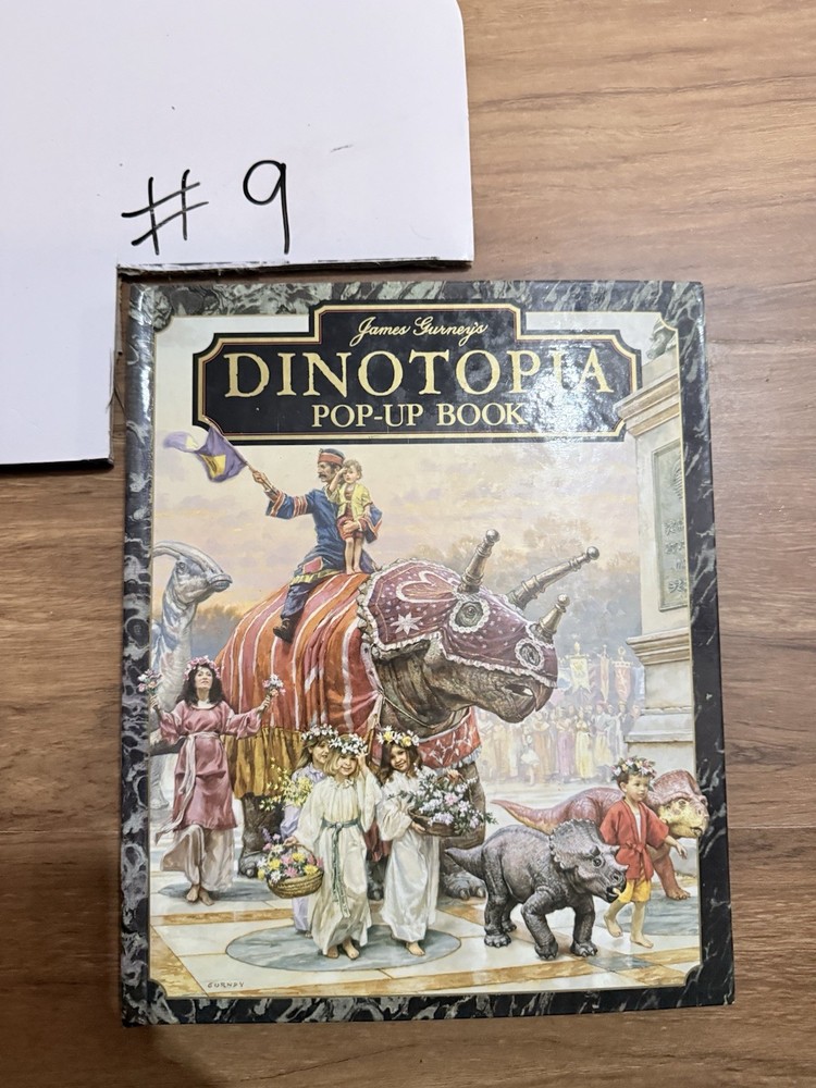 James Gurney’s Dinotopia Pop-Up Book, published in 1993 by Turner Publishing.