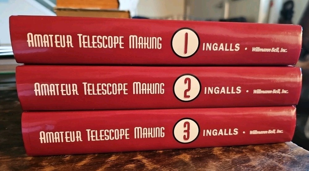 Amateur Telescope Making By Albert Ingalls Set Vol 1-3 1998