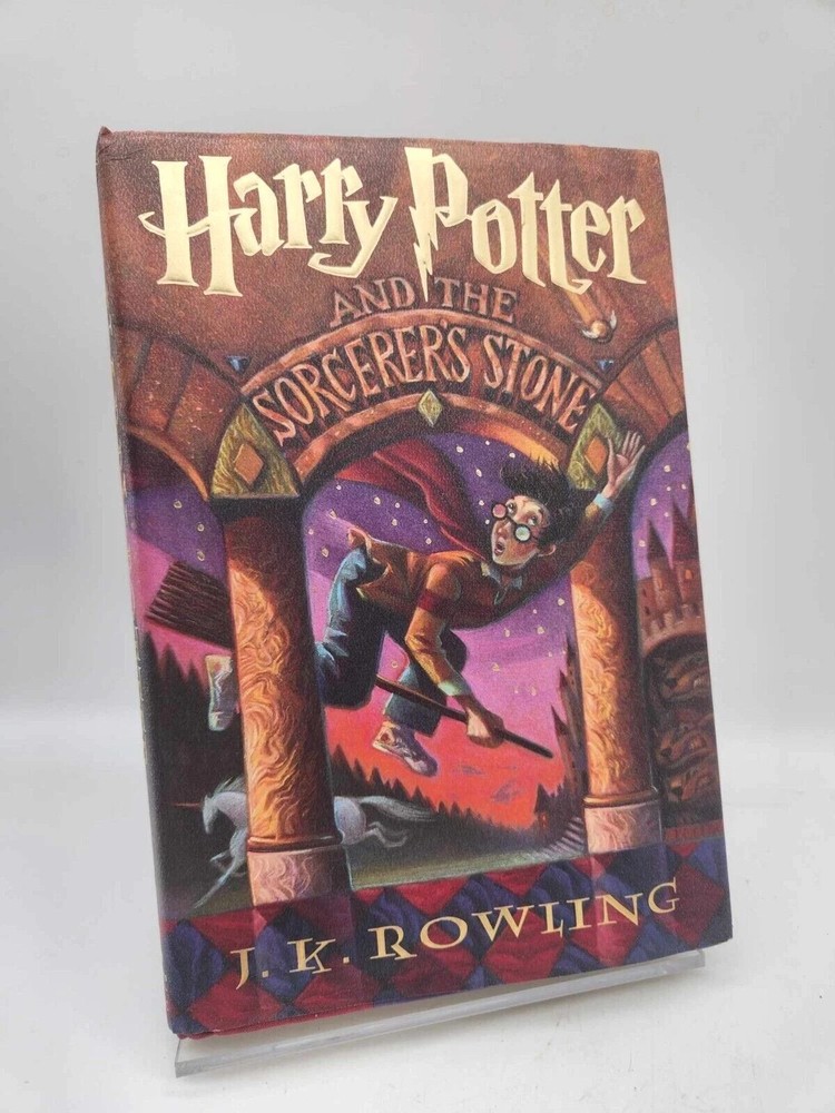 HARRY POTTER and the SORCERER’s STONE, J.K. Rowling 1st American Edition 1998