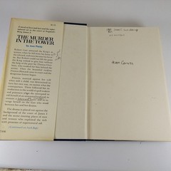 The Murder in the Tower Jean Plaidy 1974 G.P.Putnam’s Sons 1st American Ed HCDJ