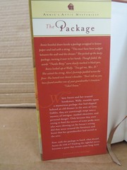 The Package Sharon Dunn 2015 Annie’s Attic Mysteries Hardcover Novel Annie’s