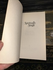 SPIRITUALLY SINGLE By Marcia Mitchell **Mint Condition** C11
