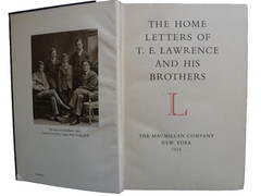 The Home Letters of T. E. Lawrence and His Brothers: hardback, 1954