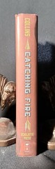 Catching Fire 2009 HC/DJ 1st/12th Suzanne Collins Hand-painted edge SIGNED VG+