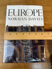 SEALED Europe A History Norman Davies Hardcover DJ Oxford University Press