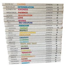 Value Tales Book Lot (26) Ann Donegan Johnson Homeschool Ben Franklin Cochise
