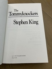 Stephen King The Tommyknockers Hardcover w/ Dust Jacket G.P. Putnam’s 1987