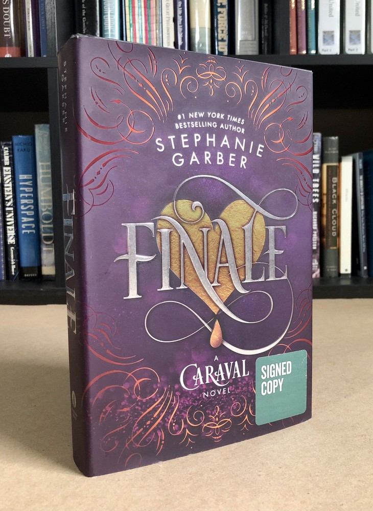 Finale, Stephanie Garber, AUTHOR SIGNED, 2019 HC/DJ, 1ST EDITION 1ST PRINT, VG+