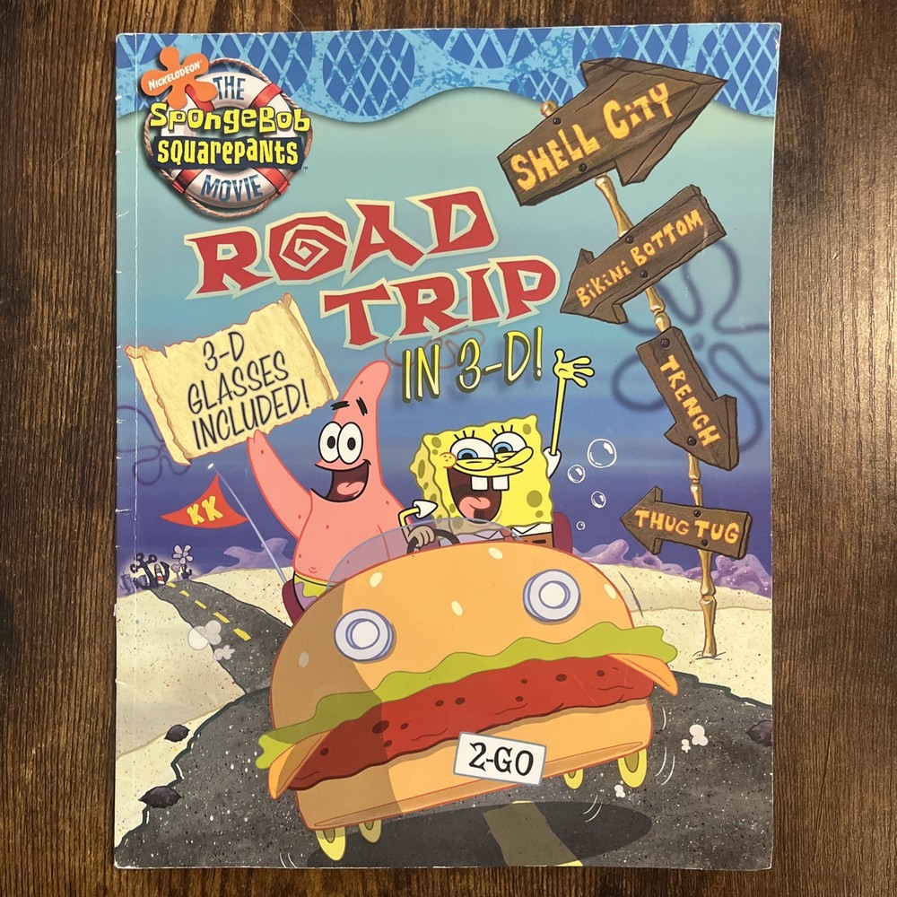 Road Trip (Spongebob Squarepants) – Paperback, by Beechen Adam