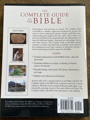 The Complete Guide to the Bible – Paperback By Stephen M. Miller – GOOD