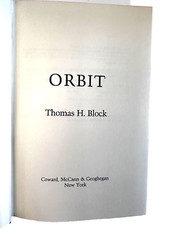 Orbit By Thomas Block (Hardcover Book) 297 Pages
