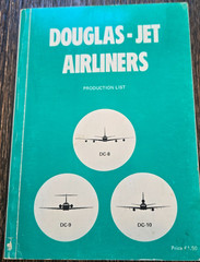Douglas Air Britain Books DC-6 DC-7 DC-8 DC-9 DC-10 Set 4