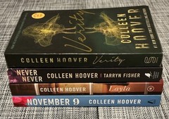 Colleen Hoover Novels Lot of 4 Paperbacks Preowned