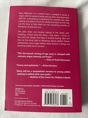 Vegan Virgin Valentine – Paperback By Mackler, Carolyn – VERY GOOD