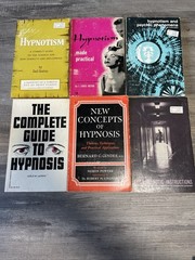 Vintage 1970’s Hypnosis/ Hypnotic Lot of 6 Books – Wilshire Book Co. -FACINATING