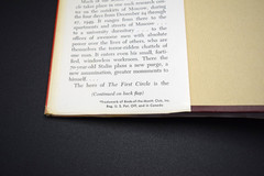 The First Circle Aleksandr I. Solzhenitsyn 1968 Stated First Edition HC/ DJ