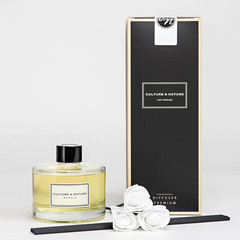 Difusor de Aroma Reed Magnolia 6.7 oz 200 ml Fragancia Hogar Bano Decoracion Lux